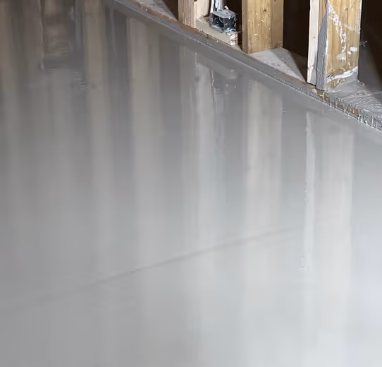 Portland underlayment being installed