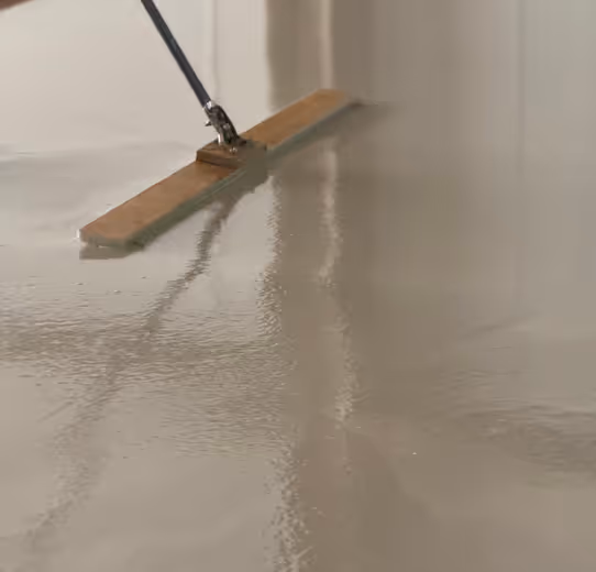 completed floor underlayment